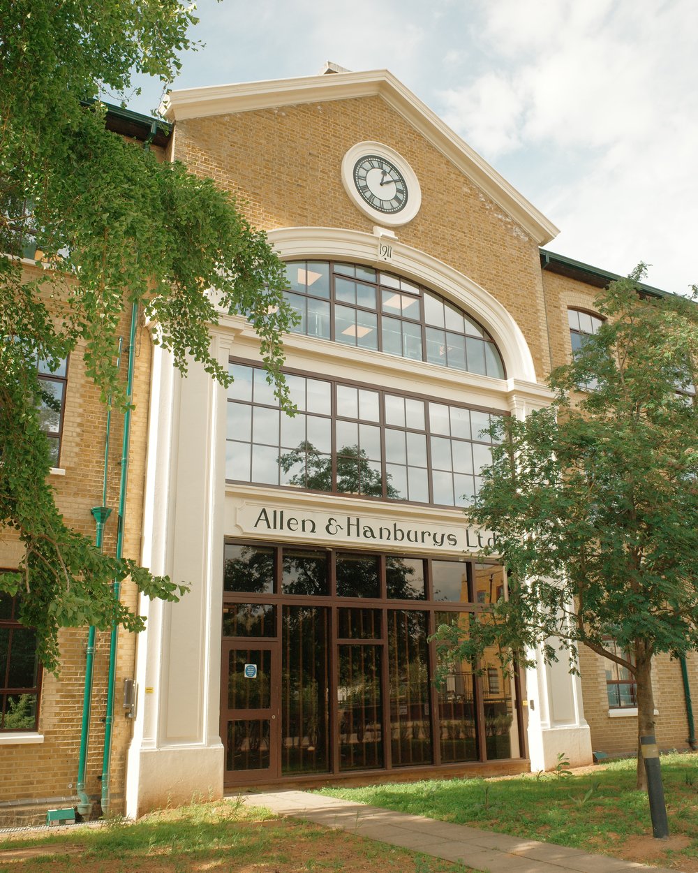 Former Allen & Hanbury's building in Priory Street, Ware