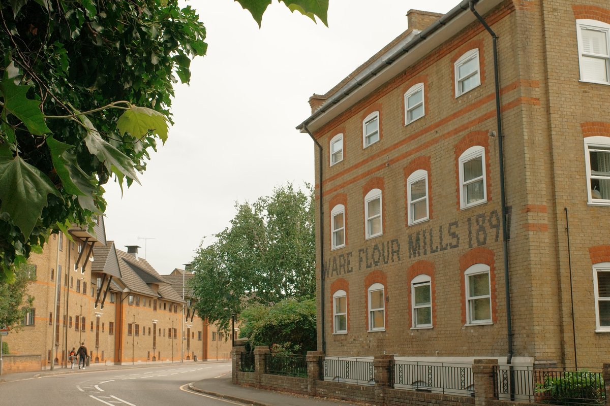 Former flour mill in Ware