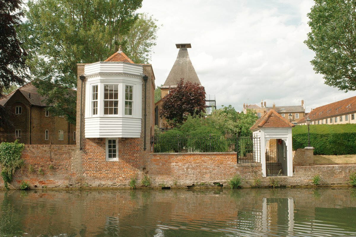 Gazebo on the River Lea at Ware