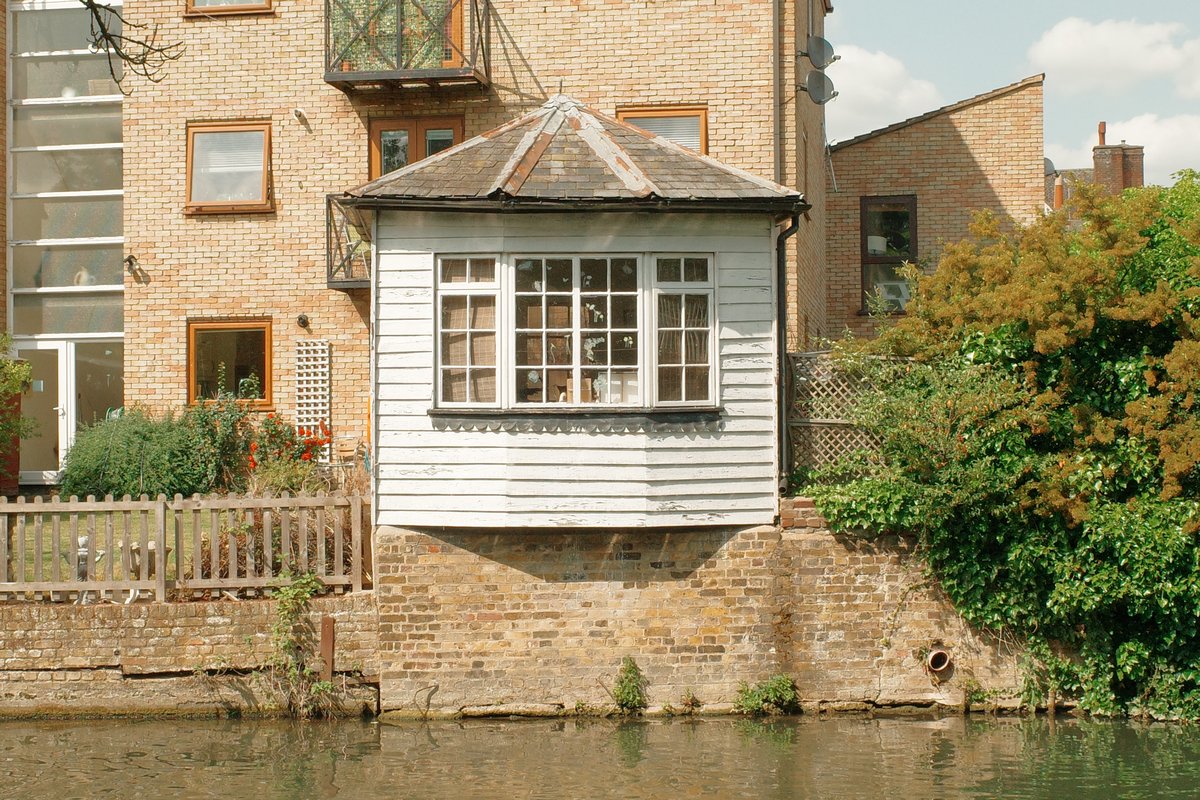 Gazebo on the River Lea at Ware
