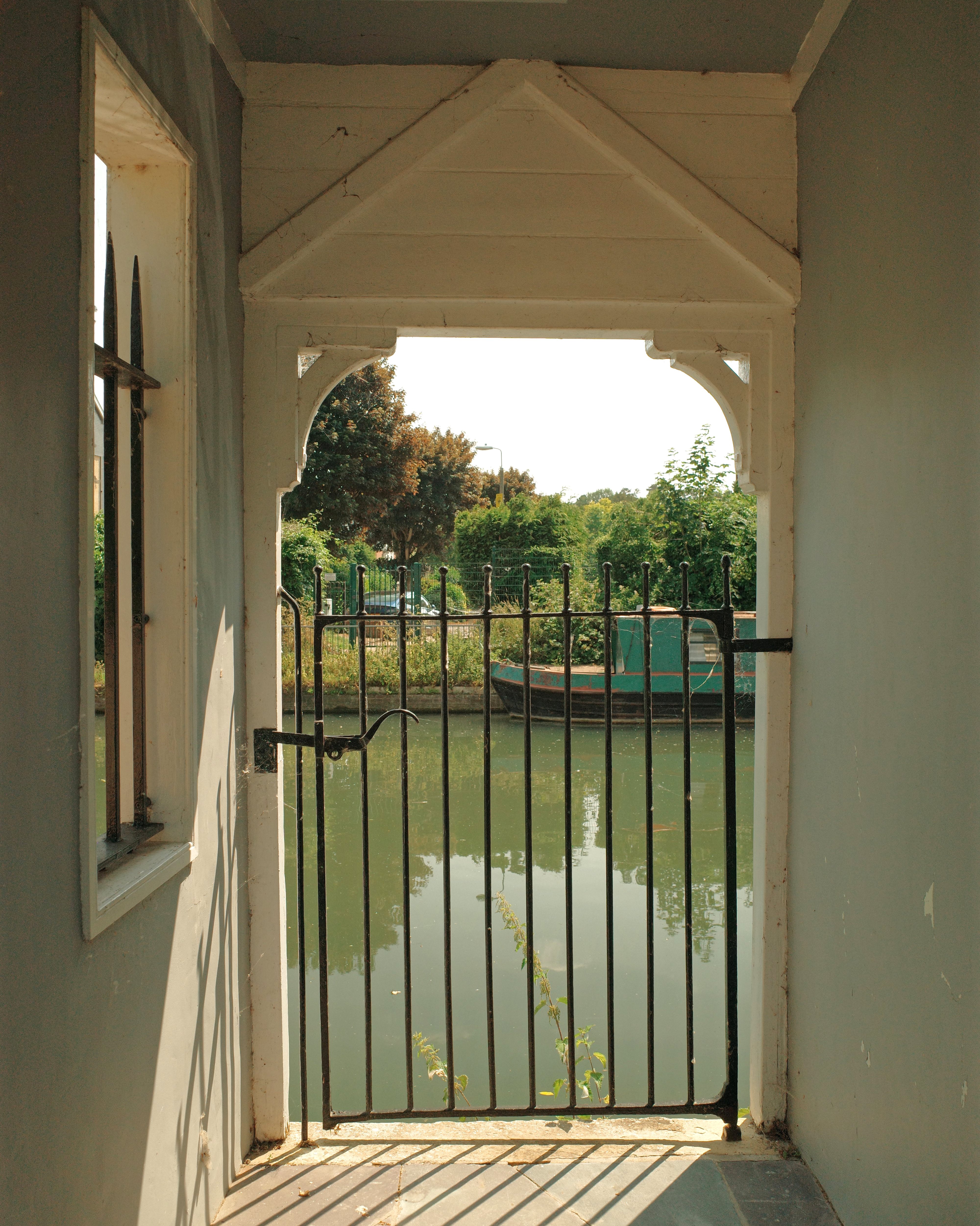 Gazebo on the River Lea at Ware